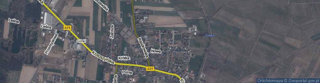Zdjęcie satelitarne Piszczygłowy Bartłomieja, ks. ul.