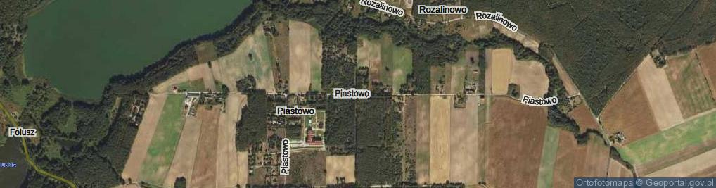 Zdjęcie satelitarne Piastowo ul.