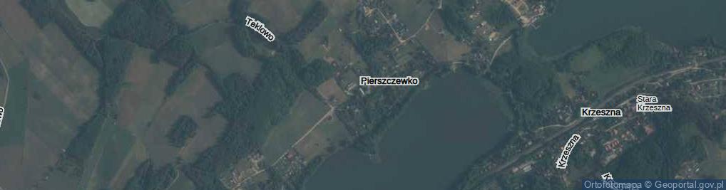 Zdjęcie satelitarne Pierszczewko ul.