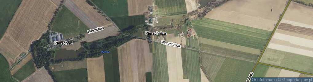 Zdjęcie satelitarne Pierzchnica ul.