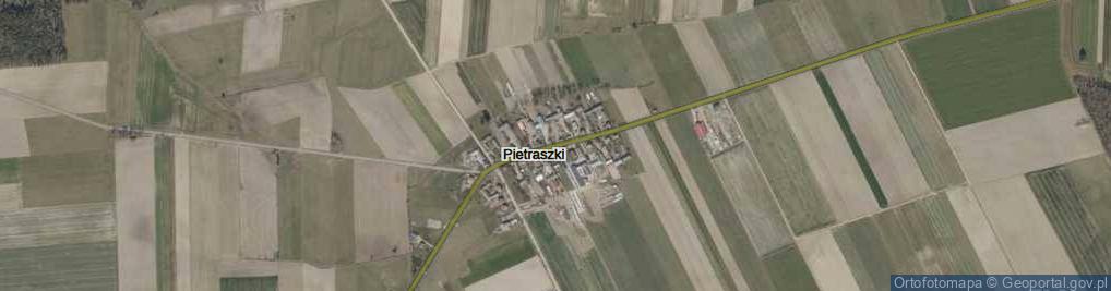 Zdjęcie satelitarne Pietraszki ul.