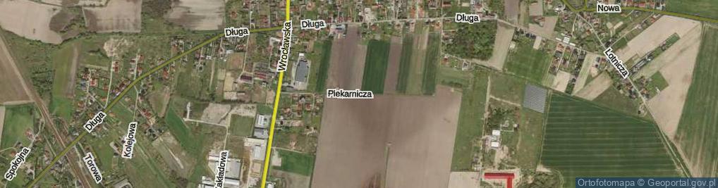 Zdjęcie satelitarne Piekarnicza ul.