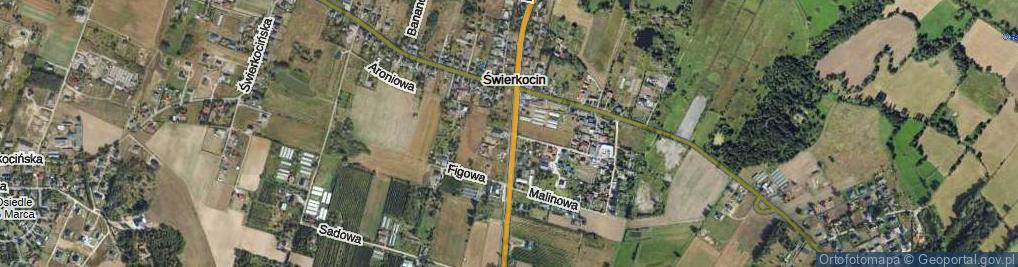 Zdjęcie satelitarne Pigwowa ul.