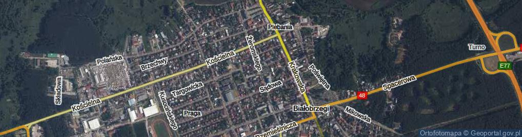 Zdjęcie satelitarne Plac Kamińskiego Stefana, dr. pl.