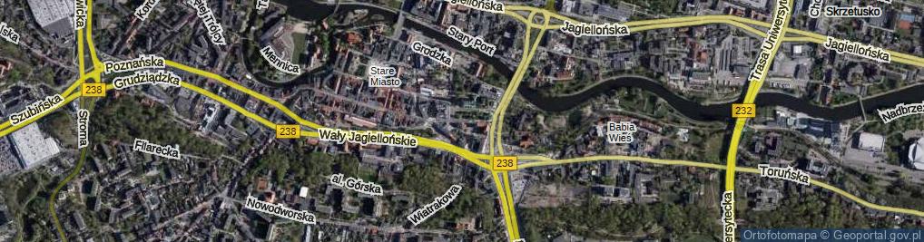 Zdjęcie satelitarne Plac Kościeleckich pl.