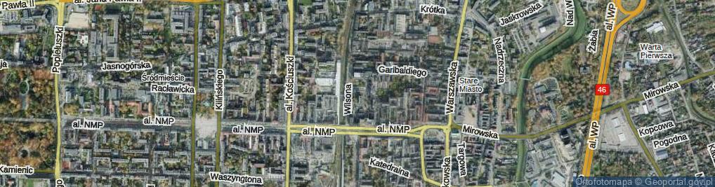 Zdjęcie satelitarne Plac Armstronga pl.
