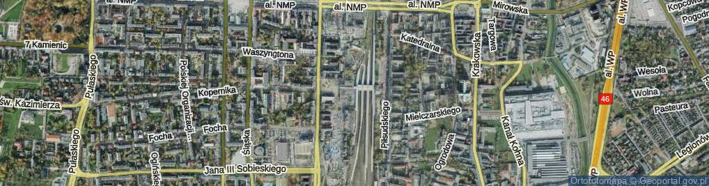 Zdjęcie satelitarne Plac św. Antoniego pl.