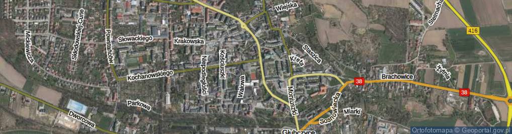 Zdjęcie satelitarne Plac Armii Krajowej pl.