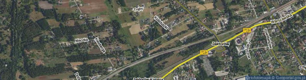 Zdjęcie satelitarne Plater Emilii ul.