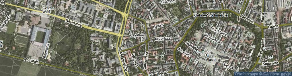 Zdjęcie satelitarne Plac Kuznowicza Mieczysława, ks. pl.