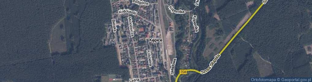 Zdjęcie satelitarne Plac Osipowicza Alfreda, ks. prał. pl.