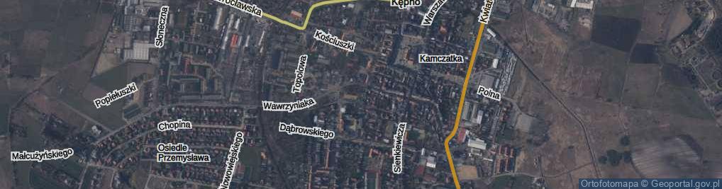 Zdjęcie satelitarne Plac Nowackiego, ks. pl.