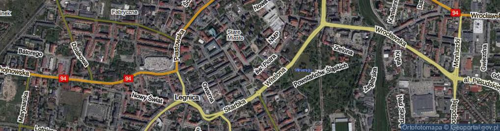 Zdjęcie satelitarne Plac Powstańców Wielkopolskich pl.