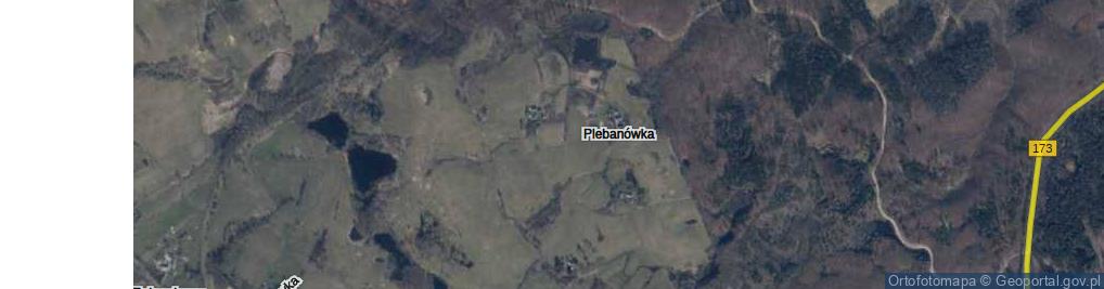 Zdjęcie satelitarne Plebanówka ul.