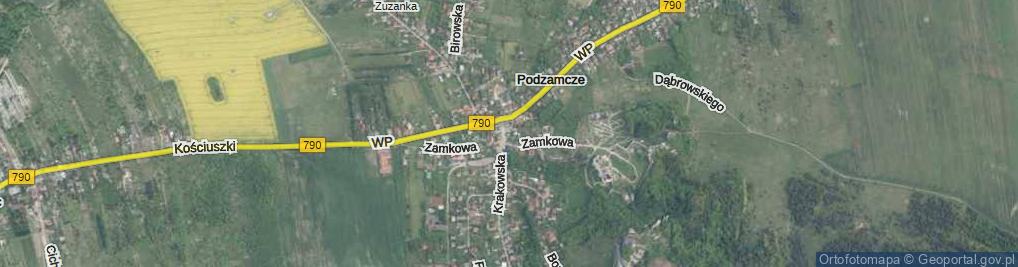 Zdjęcie satelitarne Plac Jurajski pl.