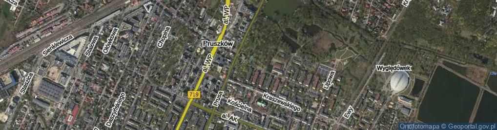 Zdjęcie satelitarne Plac Jana Pawła II pl.