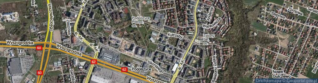 Zdjęcie satelitarne Plac Żołnierzy Września pl.