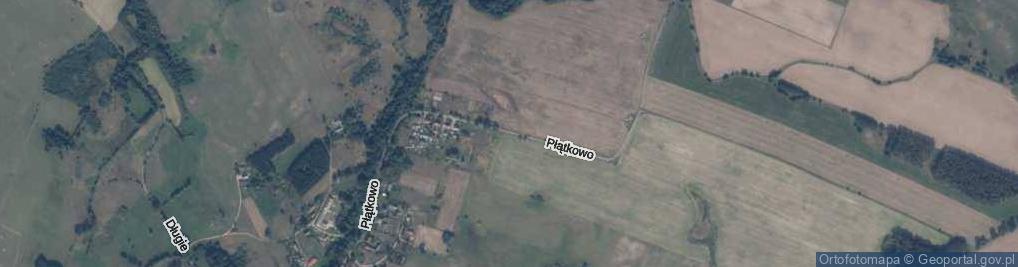Zdjęcie satelitarne Płątkowo ul.