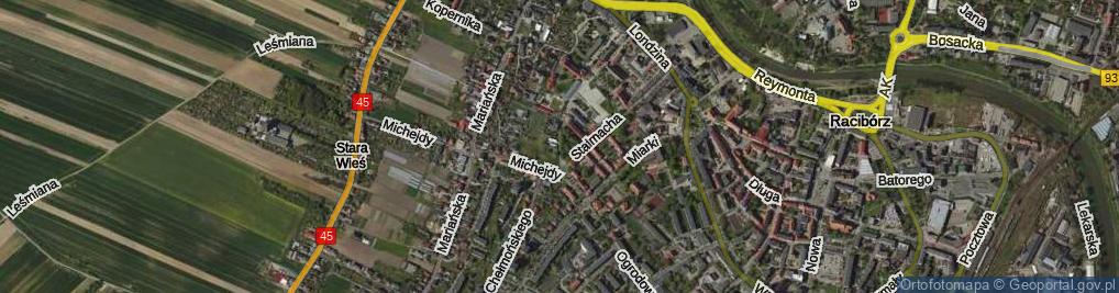 Zdjęcie satelitarne Plac Bohaterów Westerplatte pl.