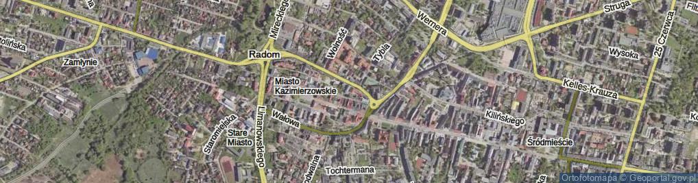 Zdjęcie satelitarne Plac Reformacji pl.