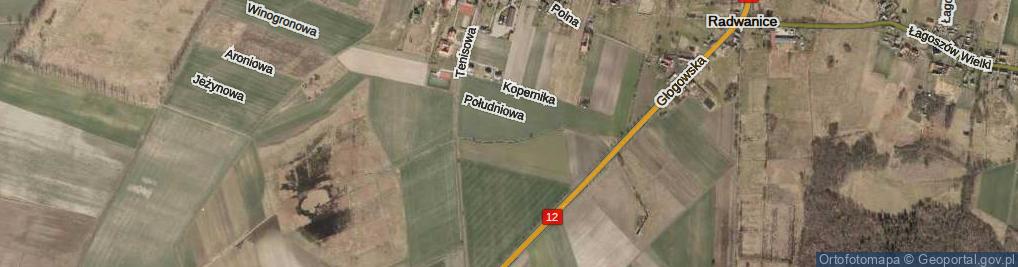 Zdjęcie satelitarne Planetarna ul.