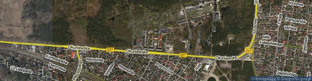 Zdjęcie satelitarne Plac Czarnieckiego Stefana, hetm. pl.