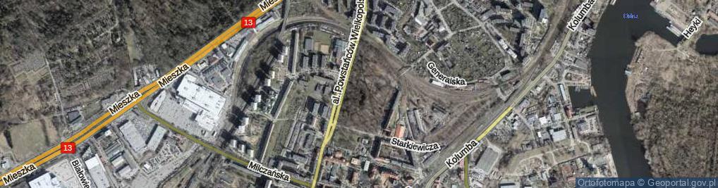 Zdjęcie satelitarne Plac Dowbór-Muśnickiego Józefa, gen. pl.