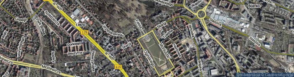 Zdjęcie satelitarne Plac Jasne Błonia im. Jana Pawła II pl.