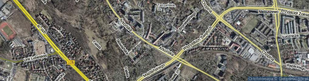 Zdjęcie satelitarne Plac Matki Polki pl.