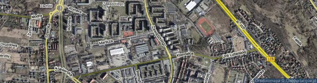 Zdjęcie satelitarne Plac św. Ottona pl.