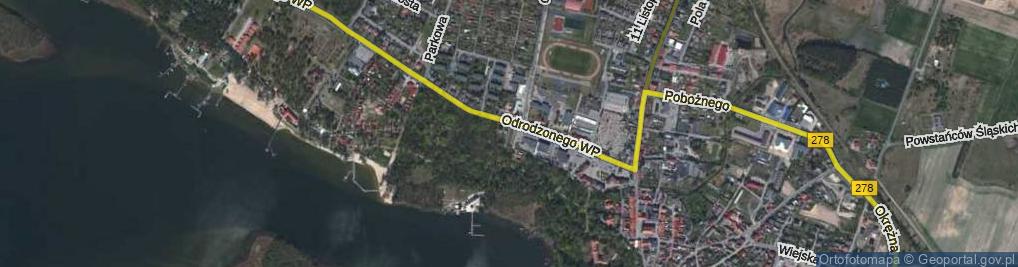 Zdjęcie satelitarne Plac Pamięci Narodowej pl.