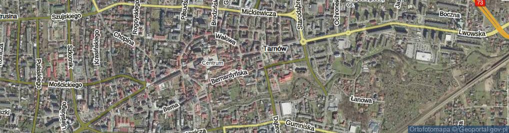 Zdjęcie satelitarne Plac Morawskiego Franciszka pl.