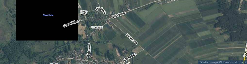 Zdjęcie satelitarne Plenerowa ul.