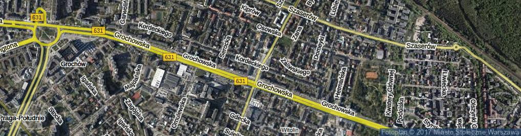 Zdjęcie satelitarne Plac Szembeka Piotra pl.