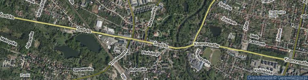 Zdjęcie satelitarne Plac Świętojański pl.