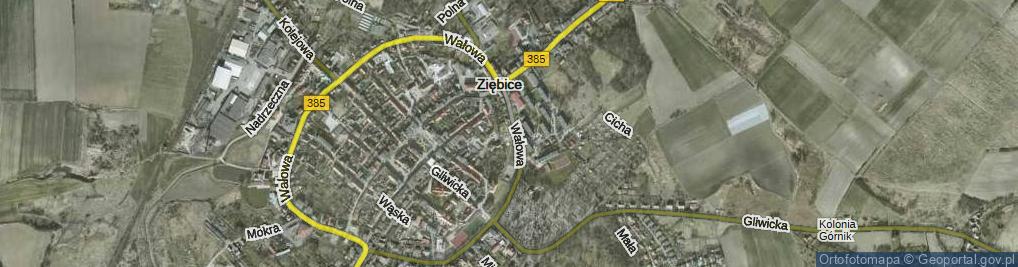 Zdjęcie satelitarne Plac Oziębłowskiego Stanisława pl.