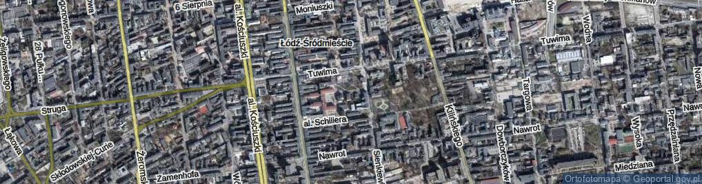 Zdjęcie satelitarne Plac Komuny Paryskiej pl.