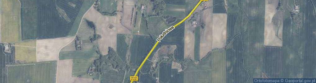 Zdjęcie satelitarne Południowa ul.