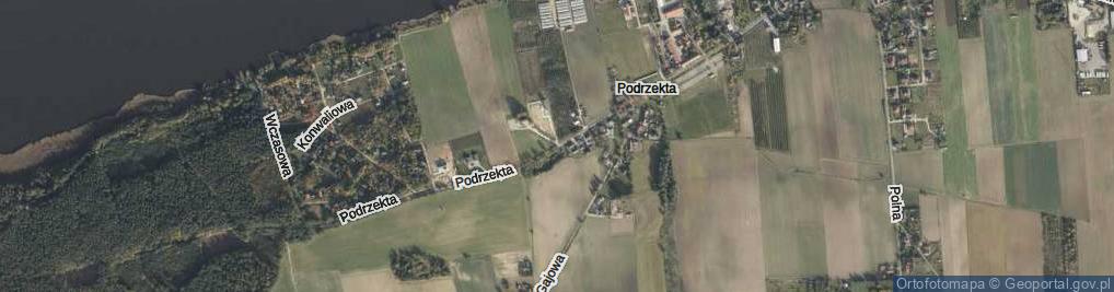 Zdjęcie satelitarne Podrzekta ul.