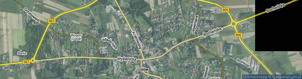 Zdjęcie satelitarne Powstańców Krakowskich ul.