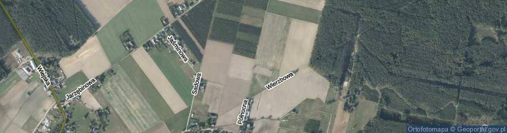 Zdjęcie satelitarne Północna ul.