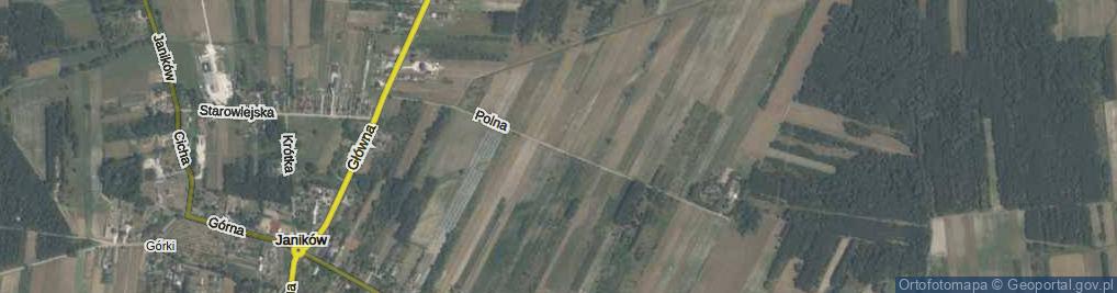 Zdjęcie satelitarne Polna ul.