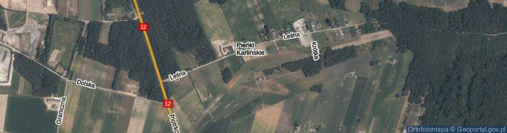 Zdjęcie satelitarne Polna ul.