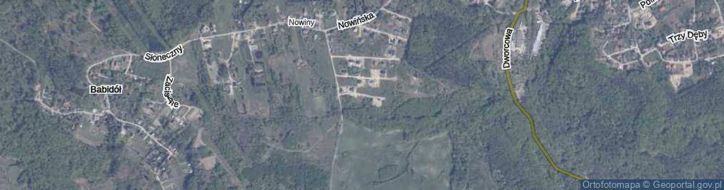 Zdjęcie satelitarne Porzeczkowa ul.