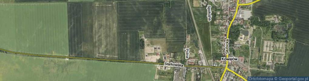 Zdjęcie satelitarne Pozytywna ul.