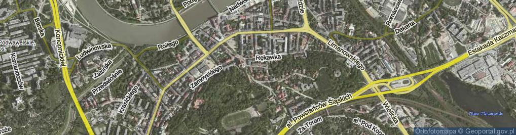 Zdjęcie satelitarne Potebni Andrzeja ul.