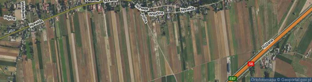 Zdjęcie satelitarne Polna ul.