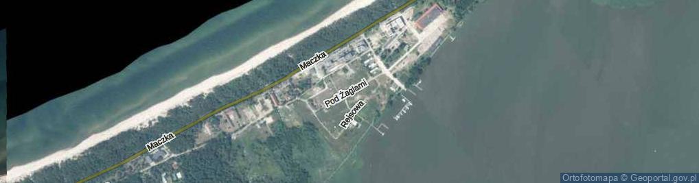 Zdjęcie satelitarne Pod Żaglami ul.