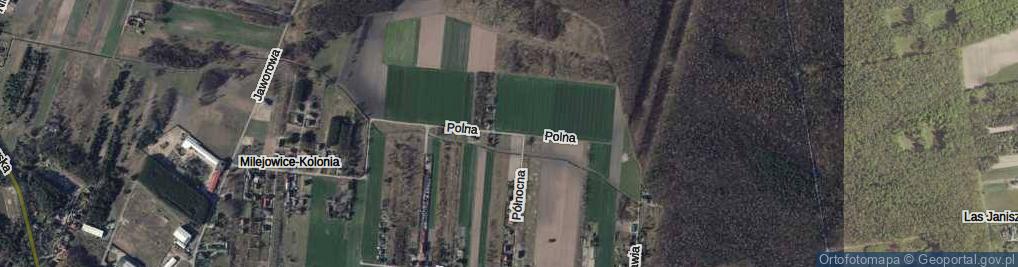 Zdjęcie satelitarne Polna ul.