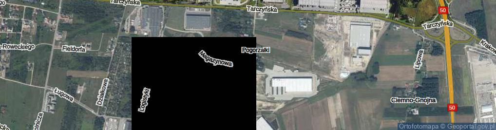 Zdjęcie satelitarne Pogorzałki ul.